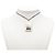 Collana Piastra Logo Chanel Bianco - vista 6