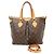 Borsa a mano 2 in 1 Monogram Palermo di Louis Vuitton Marrone - vista 2
