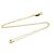 Elsa Peretti Tiffany & Co Collana Pendente in Oro Rosa Tiffany Diamonds by the Yard D'oro - vista 16