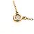 Elsa Peretti Tiffany & Co Collana Pendente in Oro Rosa Tiffany Diamonds by the Yard D'oro - vista 8