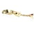 Bracciale Charm Monogram Louis Vuitton D'oro - vista 10