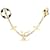 Bracciale Charm Monogram Louis Vuitton D'oro - vista 2