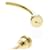 Bracciale Charm Grande Fred Force 10 D'oro - vista 13