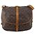 Louis Vuitton Saumur Monogram Canvas 35 Marrone - vista 2