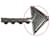 Fascia Alice in strass argento Prada - vista 10