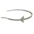 Fascia Alice in strass argento Prada - vista 3