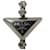 Fascia Alice in strass argento Prada - vista 6