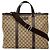 Gucci GG Canvas Tragetasche Braun Beige