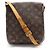 VINTAGE LOUIS VUITTON MUSETTE SALSA PM MONOGRAM HANDTASCHE Braun