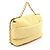 Borsa a Spalla Chanel 19 Matelassé Gialla Giallo - vista 2