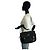 Bolsa de ombro Prada em nylon tessuto com logo triangular Preto - vista 6