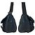 Bolsa de ombro Prada em nylon tessuto com logo triangular Preto - vista 7