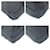 Bolsa transversal Prada em nylon tessuto com logo triangular Preto - vista 3