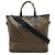 Borsa tote Davis Monogram Louis Vuitton Marrone