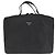 Prada Nylon Tessuto Logo Briefcase Black