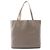 Hermès Double Sens 45 Leder Tote Bag Grau