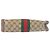 Clutch in pelle GG Supreme vintage di Gucci - vista 10