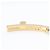 Bracciale Kelly Chain PM in Oro Giallo K18 con Diamanti di Hermès D'oro Metallico - vista 2