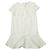 Autre Marque Abito in cotone e lino J&M Davidson Bianco Bianco sporco