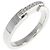 Autre Marque Anello STAR JEWELRY in Oro Bianco di Platino e Diamante Argento