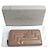 Jimmy Choo PIPPA Lederlanger Geldbeutel Beige - Ansicht 8