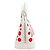 Borsa Louis Vuitton Alma BB Yayoi Kusama Bianco Rosso - vista 3