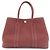 Borsa Hermès Garden Party TPM in pelle Negonda rossa Rosso - vista 2