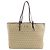 Fendi Zucca-Muster Tote Bag Schwarz Beige