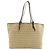 Fendi Zucca-Muster Tote Bag Schwarz Beige - Ansicht 2