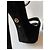Sandali con tacco a piattaforma in suede Nanette di Kurt Geiger Nero - vista 2