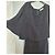 Vestido negro Sandro
Vestido Sandro talla 36 S negro, parte superior drapeada con mangas murciélago - vista 3