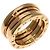 Bulgari Anello Bvlgari B-zero1 a 2 bande in oro rosa 18K D'oro - vista 2