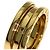 Bulgari Anello BVLGARI B-zero1 a 2 bande in oro giallo 18K D'oro - vista 7