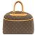 Borsa Deauville M47270 Louis Vuitton Marrone Monogramma