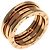 Bulgari Bvlgari B-zero1 2-Band Ring aus Roségold Golden - Ansicht 2
