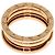 Bulgari Bvlgari B-zero1 2-Band Ring aus Roségold Golden - Ansicht 4