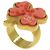 Bandring mit Kleeblatt-Motiv von Chanel Pink Golden - Ansicht 2