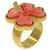 Bandring mit Kleeblatt-Motiv von Chanel Pink Golden - Ansicht 3