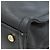 Borsa 2 in 1 Chanel Coco Mark con hardware dorato Nero - vista 26