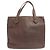 Borsa Tote Loewe in pelle con logo Marrone - vista 2