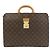 Malette en toile Monogram Louis Vuitton Marron Monogramme