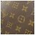 Malette en toile Monogram Louis Vuitton Marron Monogramme - vue 15