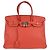Borsa Hermès Birkin Taurillon Clemence 35 Rosso