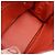 Borsa Hermès Birkin Taurillon Clemence 35 Rosso - vista 3
