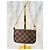 Vivienne Louis Vuitton Mini Pochette Accessori – Edizione Limitata Natale 2020 Marrone Rosa - vista 2