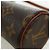 Pochette Papillon Mini in Tela Monogram Louis Vuitton Marrone - vista 7
