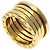 Bulgari Anello B.zero1 4 bande in oro giallo 18K Bvlgari