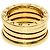 Bulgari Anello B.zero1 4 bande in oro giallo 18K Bvlgari - vista 6