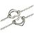 Bracciale in argento Open Heart di Tiffany & Co. - vista 5