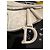 Dior Saddle sella in pelle bianca intrecciata Bianco - vista 10